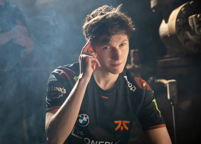 Boaster is the IGL for Fnatic and is known as one of Europe's best tacticians. Image via Fnatic.