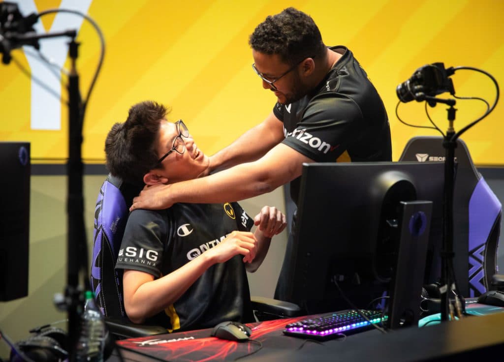 Aphromoo sings high praise about current botlane partner NEO. Image via <a href="https://www.espat.ai/" target="_blank" rel="noreferrer noopener nofollow">Espat.ai</a>