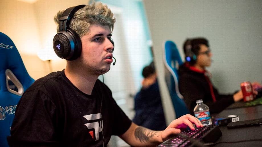 Otávio "Tavo" Gabriel - Dota2 player, today at SG Esports -<em> Image: Todd Gutierrez/Beyond the Summ</em>i<em>t</em>