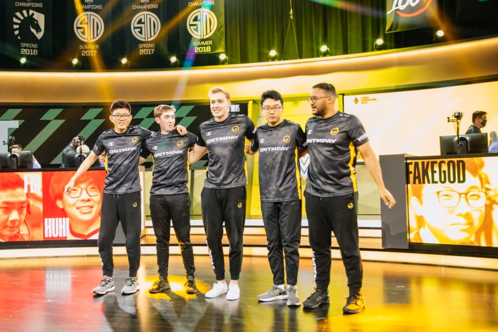 DIgnitas in the 2021 LCS Summer Split. Photo via espat.ai