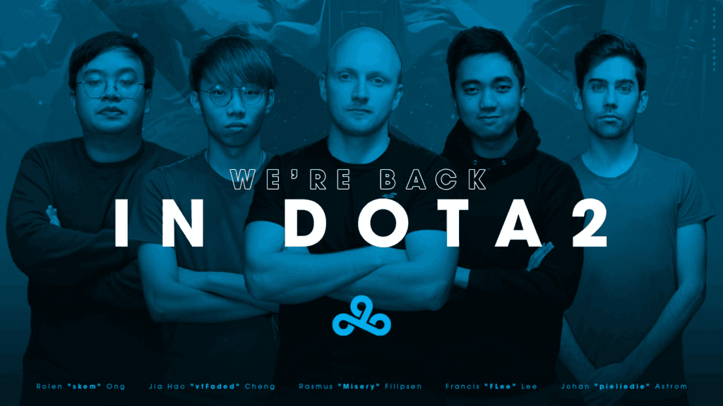 Cloud9 Joined Dota 2 again in 2020 only to drop it shortly after the Pandemic ended the season