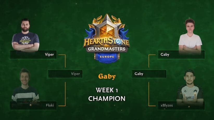 Hearthstone Grandmasters Top 4 for the European region - Image by Blizzard