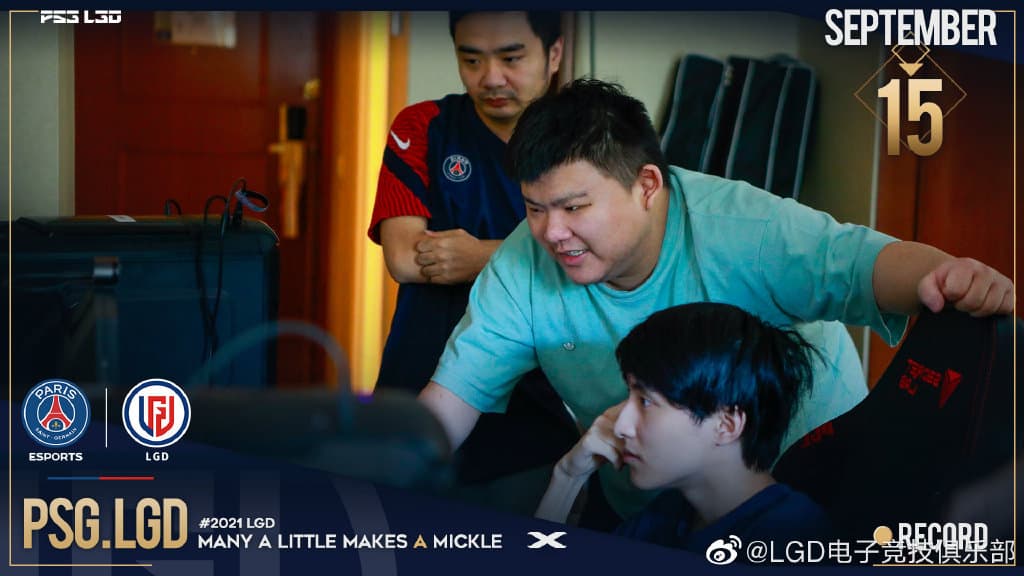 Photo credits: PSG.LGD's Weibo