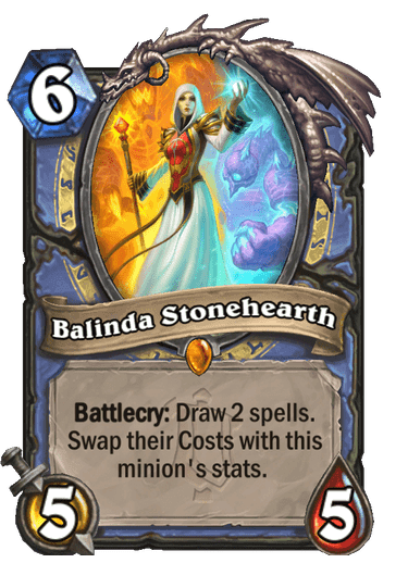 <em>Imagine her surprise, ending up in a game called Hearthstone.</em>