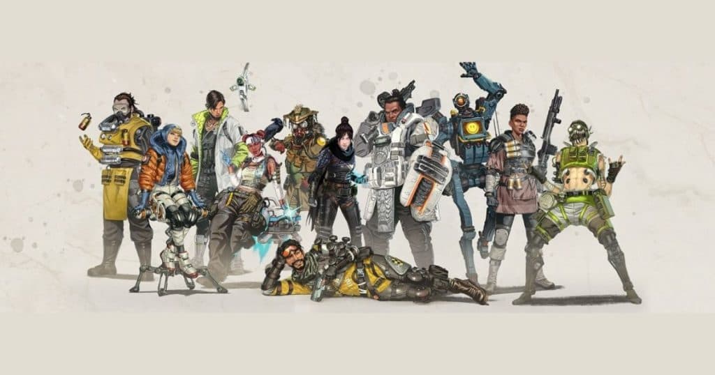 Apex Legends Season 3 roster.