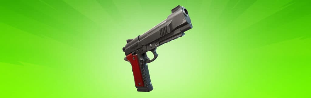 Sidearm Pistol. Image Credit: Epic Games.