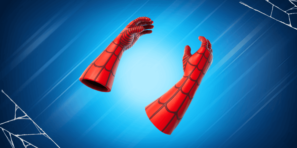 There's a whole lot you can do with the web-shooters in Fortnite. Image Credit: <a href="https://www.epicgames.com/fortnite/en-US/chapter-3-season-1" target="_blank" rel="noreferrer noopener nofollow">Epic Games</a>.