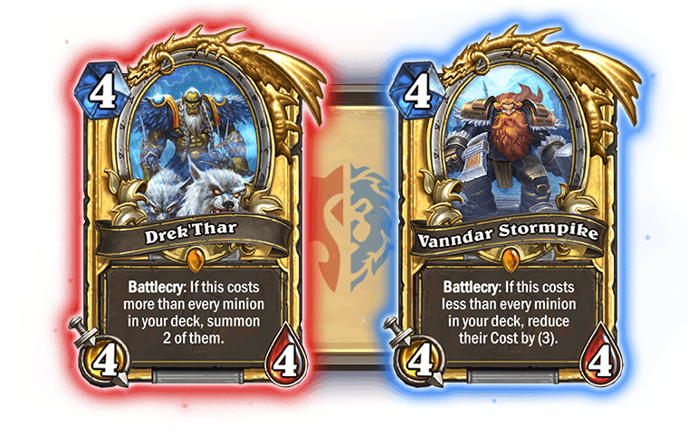 <a href="https://esports.gg/news/hearthstone/drekthar-hearthstone-nerf/">Drek'Thar and Vanndar main characters for the Hearthstone</a> Duplicate Protection drama