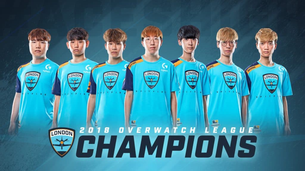 The London Spitfire won the inaugural Overwatch League season. Valorant is on pace to overtake Overwatch's popularity.