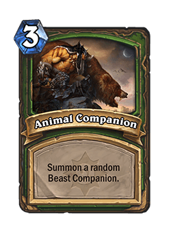 Regular Animal Companion card. Image via Blizzard Entertainment.