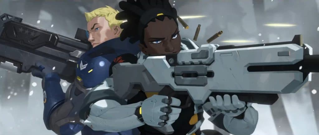 Soujourn worked alongside Jack Morrison aka Soldier76