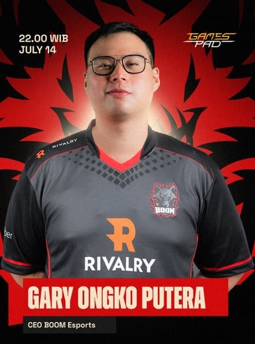 BOOM Esports CEO Gary Ongko