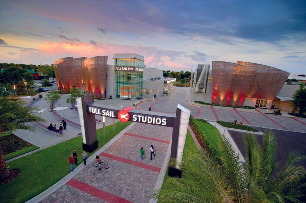 The Full Sail Studios on the Full Sail University campus