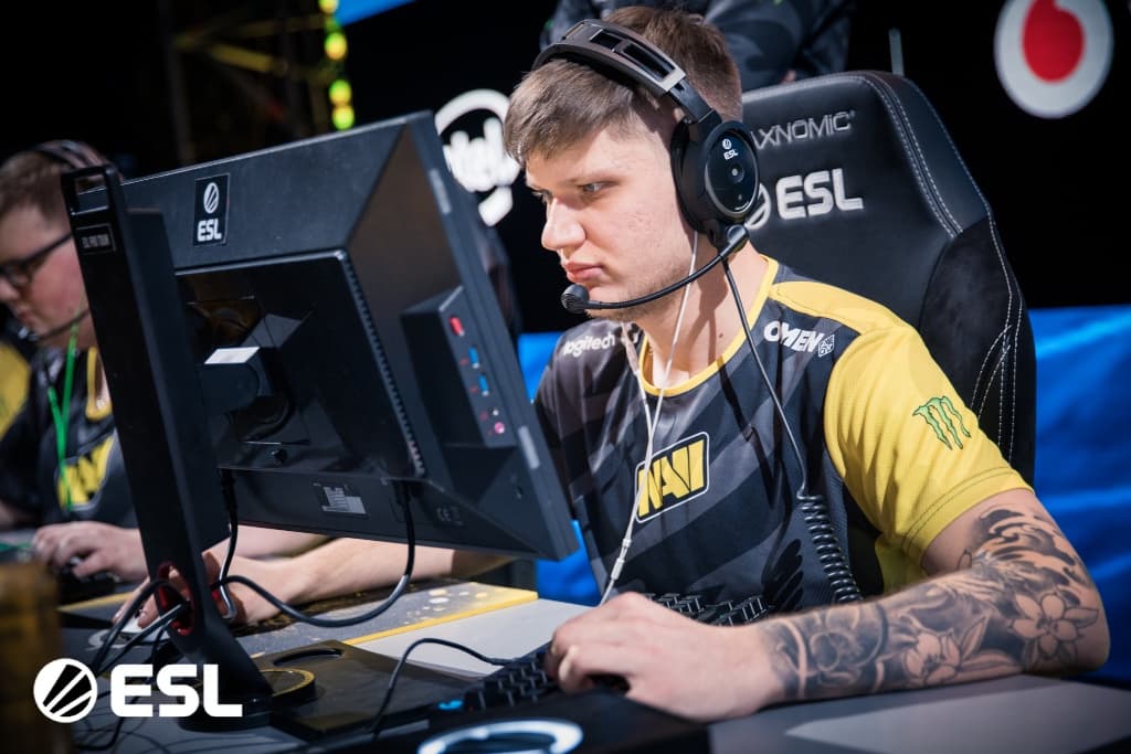 CS:GO pro player, S1mple.<br>Credit: ESL