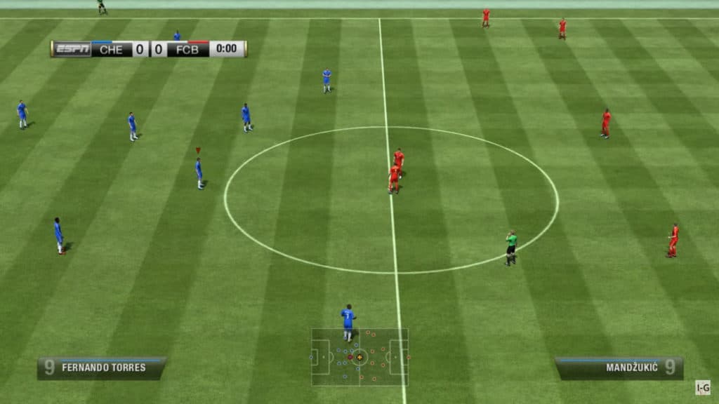 FIFA 13 PC Gameplay.<br>Screencapped from <a href="https://youtu.be/1VipprxpB6Y" target="_blank" rel="noreferrer noopener nofollow">igcompany</a>