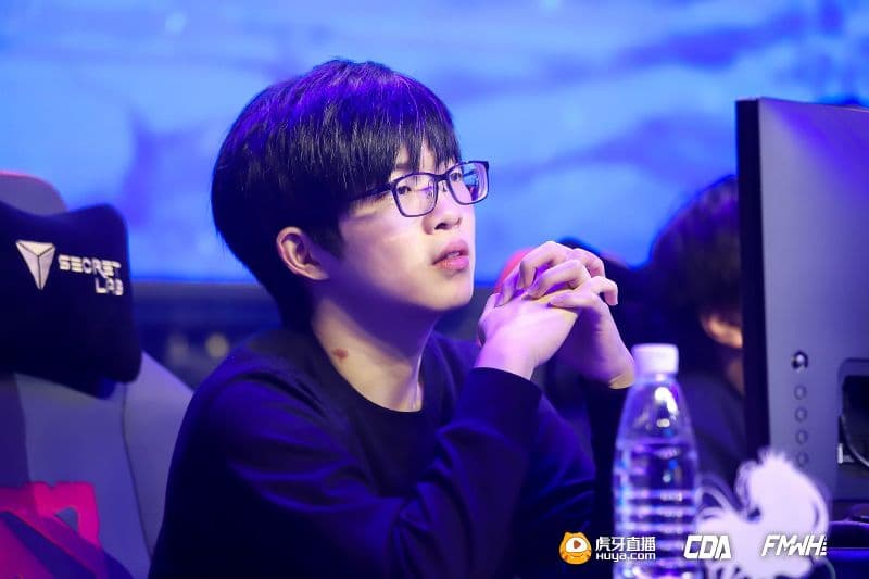 shiro at the Huya Dota 2 Winter Invitational 2020<br>Image via Huya